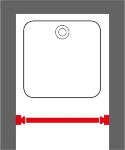 Sealskin Seallux Douchegordijnstang - 80-130 Cm - Zwart -Mooie Badkamer 1003x1200 2