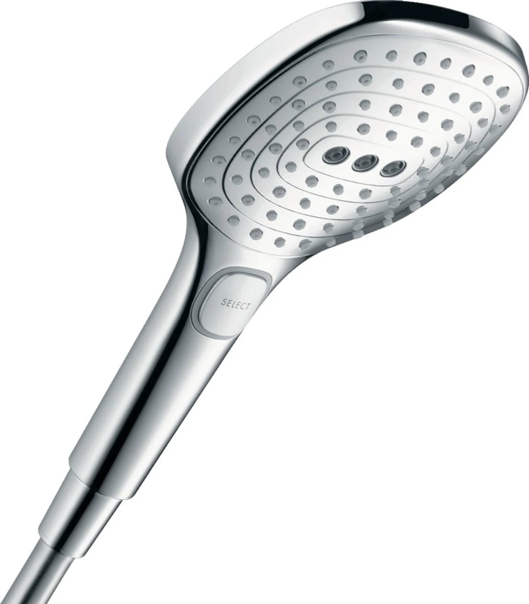 Hansgrohe Raindance Select E 120 3jet Handdouche - Chroom 20 Hansgrohe Raindance Select E 120 3jet Handdouche - Chroom - Afbeelding 20