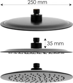Doucheset - Met Douchemengkraan - En Regendouche - Zwart 13 Doucheset - Met Douchemengkraan - En Regendouche - Zwart -Mooie Badkamer 1059x1200 2