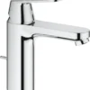 GROHE Eurosmart Cosmopolitan Wastafelkraan - Met EcoJoy - Trekwaste - Chroom - 2339600E