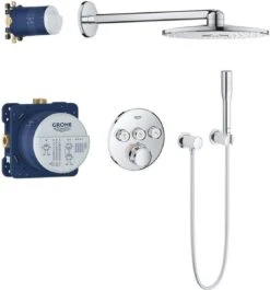 GROHE Grohtherm SmartControl Regendouche - Inbouw - ø 31 Cm - Rond -Chroom 30 GROHE Grohtherm SmartControl Regendouche - Inbouw - ø 31 Cm - Rond -Chroom -Mooie Badkamer 1120x1200 1