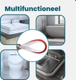 Waterkering Douche - Dorpel - Water Stopper - Dorpelstrip - Water Barrière Strip - Douche Dorpel - Anti Overstromend Water - 1 Meter -Mooie Badkamer 1145x1200 2