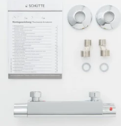 SCHÜTTE Vico Thermostatische Douchekraan - Chroom - 150 Mm Hartafstand -Mooie Badkamer 1151x1200 3