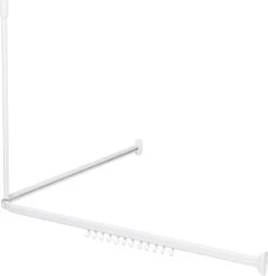 Sealskin - Easy Roll Douchegordijnstangset - 90x90x90 Cm - Wit 24 Sealskin - Easy Roll Douchegordijnstangset - 90x90x90 Cm - Wit -Mooie Badkamer 1165x1200 5