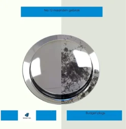 Waterval Metaalstop Waste Plug Universeel – Plugstop Badkamer - Afvoerplug Voor Wastafel En Bidet - Waste-Stop Chrome 40mm -Mooie Badkamer 1173x1200 3