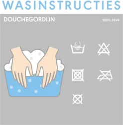 Sealskin Rigato Douchegordijn 180x200 Cm - PEVA - Multi -Mooie Badkamer 1178x1200 5