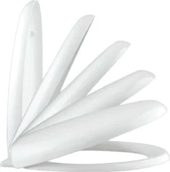 SCHÜTTE WC-Bril 10220 DUROPLAST - Antibacterieel - Soft Close - Gelakt - Wit -Mooie Badkamer 1187x1200 5