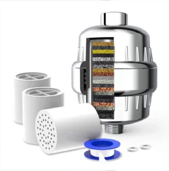 Mineraal Douchefilter Deluxe - Waterfilter Voor Douchekop - Ionisch - Douchefilter - Waterbesparend - Anti Kalk - Water Filter - Waterzuiveraar -Mooie Badkamer 1191x1200 4