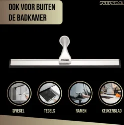 Douchewisser Rvs - Luxe Trekker Douche - Raamwisser Met Ophanghaak - Douchetrekker - Niet Boren - Chroom -Mooie Badkamer 1197x1200 2