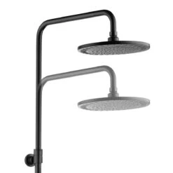 Tiger Tyne Doucheset - Regendouche Ø 22,5 Cm - Handdouche Ø 12 Cm - 3 Standen - Mat Zwart -Mooie Badkamer 1198x1200 17