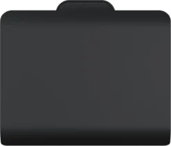 Tiger Carv - Toiletrolhouder Met Klep - Zwart -Mooie Badkamer 1200x1019