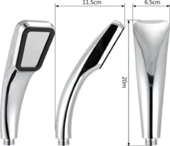 Merkloos Water Besparend Hoge Druk Douchekop | 300 Gaten -Mooie Badkamer 1200x1033 4