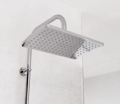 SCHÜTTE Mallorca Douchesysteem - Regendouche - 95 Cm Stang - Wandhouder In Hoogte Verstelbaar - Chroom -Mooie Badkamer 1200x1037 2