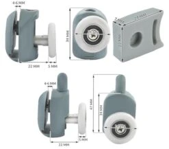 Reserve Wieltjes Voor Douchedeur – Douche Deur Rollers – Wielen Douchedeur – Loopwielen – Katrollen – Set Van 4 Onder En 4 Boven 13 Reserve Wieltjes Voor Douchedeur – Douche Deur Rollers – Wielen Douchedeur – Loopwielen – Katrollen – Set Van 4 Onder En 4 Boven -Mooie Badkamer 1200x1054 2