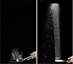 Merkloos Water Besparend Hoge Druk Douchekop | 300 Gaten -Mooie Badkamer 1200x1060 2