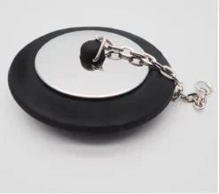 FSW-Products - 1 Stuk - RVS Afvoerstop - Afvoerplug Met Ketting - Zilver - Anti Haar Afvoer Stop - Afvoerstopper - Wastafel - Gootsteen - Spoelbak - Bad - Badkamer - Douchebak - Keuken - Badstop - Haarvanger - Anti Verstopping – Waterstopper -Mooie Badkamer 1200x1064 1