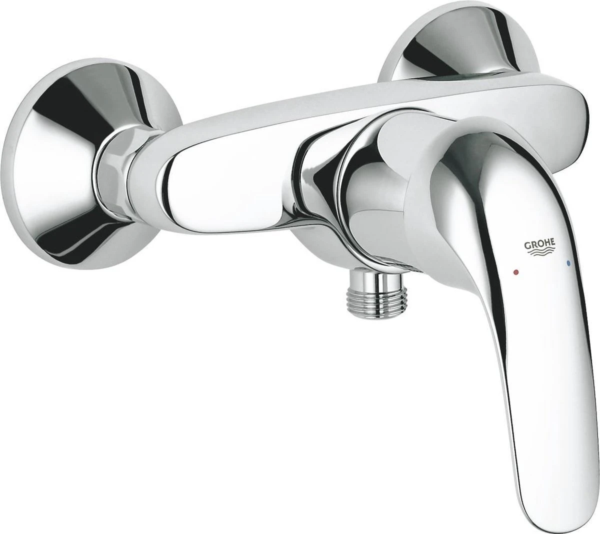 GROHE Euroeco Douchekraan - 15 Cm - Chroom - 32740000 1 GROHE Euroeco Douchekraan - 15 Cm - Chroom - 32740000