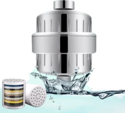 Mineraal Douchefilter Deluxe - Waterfilter Voor Douchekop - Ionisch - Douchefilter - Waterbesparend - Anti Kalk - Water Filter - Waterzuiveraar