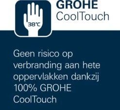 GROHE QuickFix Vitalio Joy 260 Regendouche - CoolTouch - Met Planchet - ø 26 Cm - Chroom -Mooie Badkamer 1200x1104 9