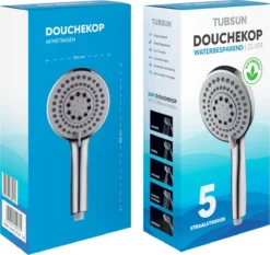TUBSUN Waterbesparende Douchekop - Handdouche - Regendouche - 50% Waterbesparend - 5 Sproeistanden 15 TUBSUN Waterbesparende Douchekop - Handdouche - Regendouche - 50% Waterbesparend - 5 Sproeistanden -Mooie Badkamer 1200x1134 8
