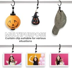 BOTC Gordijnringen Met Klem - 38 MM - Zwarte - Sets Van 20 Stucks 15 BOTC Gordijnringen Met Klem - 38 MM - Zwarte - Sets Van 20 Stucks -Mooie Badkamer 1200x1139 5