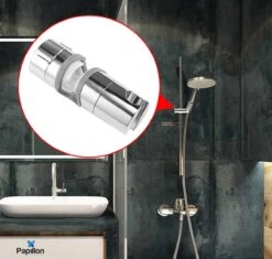 Merkloos Universeel Glijstuk - Chroom - 25 Mm - Handdouchehouder - Papillon -Mooie Badkamer 1200x1142 1