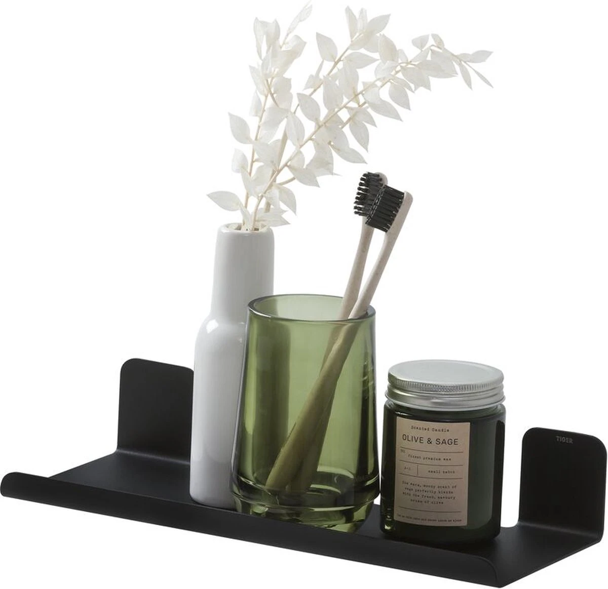 Tiger Colar - Planchet 30 Cm - Zwart 1 Tiger Colar - Planchet 30 Cm - Zwart