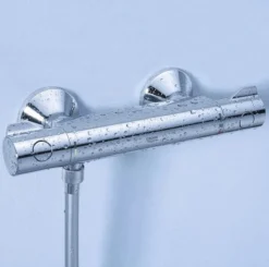GROHE Grohtherm 800 Thermostatische Waterbesparende Douchekraan - EcoJoy® - 15 Cm - Met Koppelingen - Chroom -Mooie Badkamer 1200x1188 4