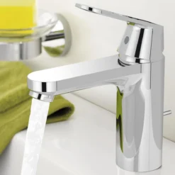 GROHE Eurosmart Cosmopolitan Wastafelkraan - Met EcoJoy - Trekwaste - Chroom - 2339600E -Mooie Badkamer 1200x1200 1257