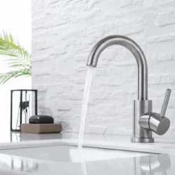 LOMAZOO Wastafelkraan Ivory - Mengkraan Wastafel - Kraan Badkamer - Wastafelmengkraan RVS -Mooie Badkamer 1200x1200 1282