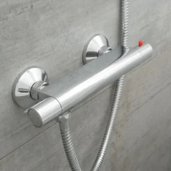 SCHÜTTE Vico Thermostatische Douchekraan - Chroom - 150 Mm Hartafstand -Mooie Badkamer 1200x1200 1294