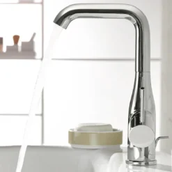 GROHE Essence New Wastafelkraan - Met EcoJoy® - Draaibare Uitloop - Zonder Waste - Chroom - 23541001 -Mooie Badkamer 1200x1200 1336