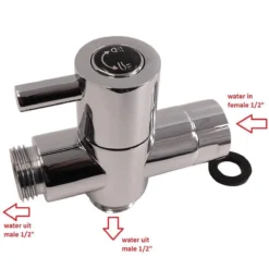 WillieJan Omstelkraan Douche – Verchroomd Messing - Aansluitmaat 3 X 1/2″ 7 WillieJan Omstelkraan Douche – Verchroomd Messing - Aansluitmaat 3 X 1/2″ -Mooie Badkamer 1200x1200 1384