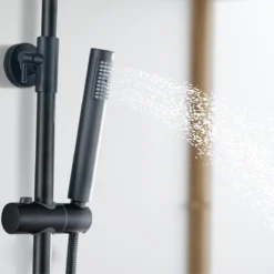 LOMAZOO Regendouche Zwart - Zwarte Doucheset Met Thermostaatkraan - Pandora -Mooie Badkamer 1200x1200 1398