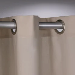 Sealskin Coloris Douchegordijn 180x200 Cm - Polyester / Katoen - Ecru -Mooie Badkamer 1200x1200 1400