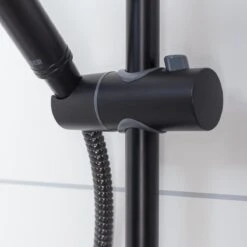 Tiger Tyne Doucheset - Regendouche Ø 22,5 Cm - Handdouche Ø 12 Cm - 3 Standen - Mat Zwart -Mooie Badkamer 1200x1200 1570