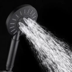 Tiger Tyne Doucheset - Regendouche Ø 22,5 Cm - Handdouche Ø 12 Cm - 3 Standen - Mat Zwart -Mooie Badkamer 1200x1200 1582