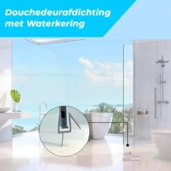 Minismus Douchedeurafdichting Met Waterkering (2 Strips Van 1 Meter, Makkelijk Inkortbaar) - Waterstopper Geschikt Voor Glas Van 6 Tot 8 Mm - Douchedorpel - Lekstrip Voor Horizontale Bevestiging 20 Minismus Douchedeurafdichting Met Waterkering (2 Strips Van 1 Meter, Makkelijk Inkortbaar) - Waterstopper Geschikt Voor Glas Van 6 Tot 8 Mm - Douchedorpel - Lekstrip Voor Horizontale Bevestiging -Mooie Badkamer 1200x1200 1606