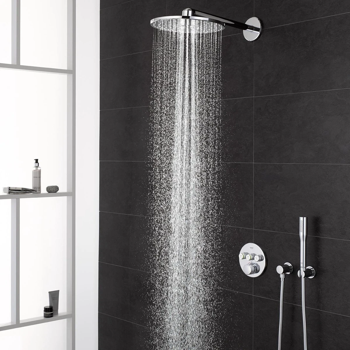 GROHE Grohtherm SmartControl Regendouche - Inbouw - ø 31 Cm - Rond -Chroom 4 GROHE Grohtherm SmartControl Regendouche - Inbouw - ø 31 Cm - Rond -Chroom - Afbeelding 4