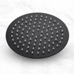 LOMAZOO Regendouche Met Thermostaatkraan - Doucheset Zwart - Regendoucheset - Zwart [COOPER] -Mooie Badkamer 1200x1200 1628