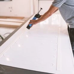 Douche Achterwand - Schulte Deco Design Softtouch - Steen Antraciet - 100x255cm - Wanddecoratie - Muurdecoratie - Badkamer Wandpaneel - Muurbekleding -Mooie Badkamer 1200x1200 1747