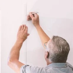 Douche Achterwand - Schulte Deco Design Softtouch - Steen Antraciet - 100x255cm - Wanddecoratie - Muurdecoratie - Badkamer Wandpaneel - Muurbekleding -Mooie Badkamer 1200x1200 1753