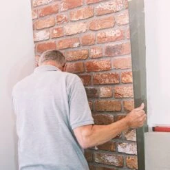 Douche Achterwand - Schulte Deco Design Softtouch - Steen Antraciet - 100x255cm - Wanddecoratie - Muurdecoratie - Badkamer Wandpaneel - Muurbekleding -Mooie Badkamer 1200x1200 1757