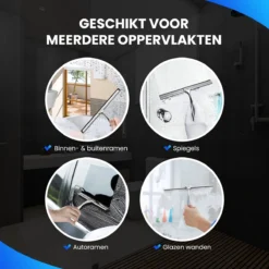 Douchewisser Met Ophangsysteem - Raamwisser - Raamtrekker - RVS - Extra Siliconen Strip -Mooie Badkamer 1200x1200 247