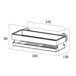 Tiger Noon Douchemand - Zwart -Mooie Badkamer 1200x1200 402