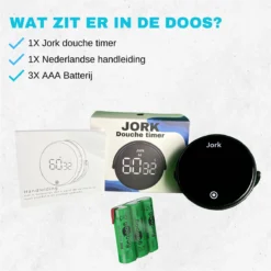 Jork - Douche Timer - Douchetimer - Badkamer Klok - Doucheklok - Kookwekker Analoog - Douchetimer 5 Minuten - Douchetimer Waterdicht - Inclusief Batterijen - 3x AAA - IPX8 Waterdicht 13 Jork - Douche Timer - Douchetimer - Badkamer Klok - Doucheklok - Kookwekker Analoog - Douchetimer 5 Minuten - Douchetimer Waterdicht - Inclusief Batterijen - 3x AAA - IPX8 Waterdicht -Mooie Badkamer 1200x1200 532