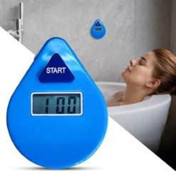 Merkloos Douche Timer - Timer Douche - Water Besparend - Tijd Besparend - Showertimer - Douche Wekker - Douche Klok - Douche Timer Digitaal - Douchetimer 5 Minuten - Spatwaterdichte Timer