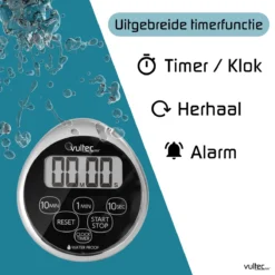 Douchetimer - Digitale Waterdichte Timer - Douche Klok - Showertimer - Digitaal - IPX7 -Mooie Badkamer 1200x1200 539