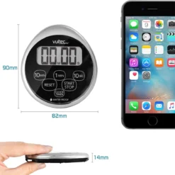 Douchetimer - Digitale Waterdichte Timer - Douche Klok - Showertimer - Digitaal - IPX7 -Mooie Badkamer 1200x1200 540