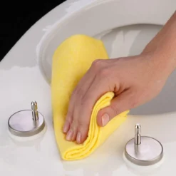 Tiger Boston - Toiletbril - WC Bril - Duroplast - Wit / RVS Geborsteld -Mooie Badkamer 1200x1200 627